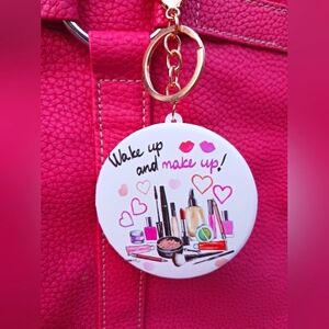 Mirror Bag Charm/Key Chain NEW